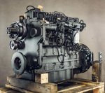 Recondition of engine Komatsu SAA6D114E-1