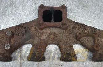 Exhaust manifold Komatsu S6D105-1 6146221-115110