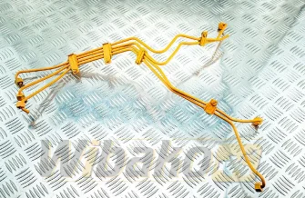 Fuel lines Liebherr D9306 PPL002