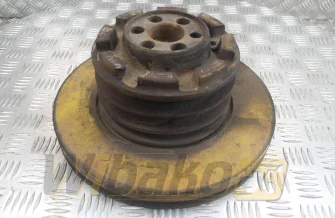 Vibration damper + pulley Komatsu S6D125-1 6151-31-8100/6150-31-1550