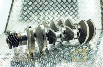 Crankshaft for engine Liebherr D924 9077727