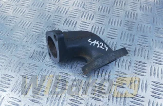 Water pump elbow for engine Komatsu 6D125E-3 6151-61-6311