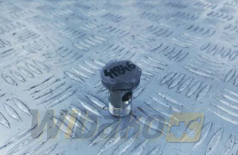 Overflow screw łącznika przewodów przelewowych paliwa Liebherr 4981226