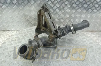 Coupler rury dolotowej + wspornik Liebherr D9508 10120552/10116364/10115701/10119579