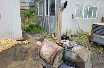 Damper wydechowy for loader Liebherr L564 