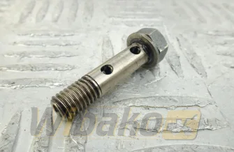 Oil Line Overflow Screw głowic for engine Liebherr D846 A7 10222763