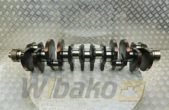 Crankshaft for engine Liebherr D926 3020658
