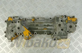 Oil cooler housing for engine Liebherr D9408 9886840