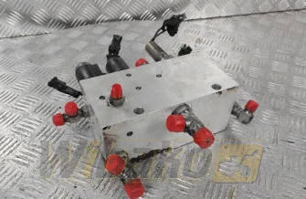 Valves set Case 721C 198998A4
