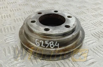 Pulley D= 155 mm for engine Cummins ISBE4 