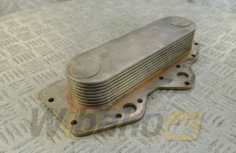 Oil cooler for engine Caterpillar C7 267-4743