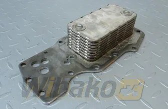 Oil cooler for engine Cummins QSB6.7 3975818