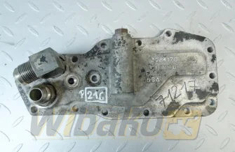 Oil cooler housing for engine Komatsu SAA6D102E-2 3284170