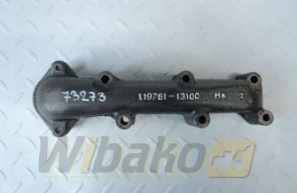 Exhaust manifold for engine Yanmar 3TNV70 119761-13100