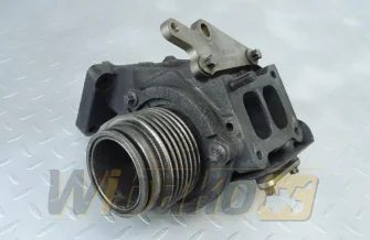 Exhaust mainfold elbow for engine Liebherr D936 A7 10123101