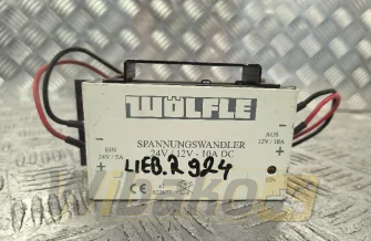 Przetwornica WÖLFLE 24V / 12V - 10A DC 022677