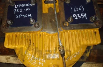 Pump reducer (distributor gear) Liebherr PVG350B375 9269398