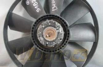 Fan + podstawa wentylatora PA6-GF25 147652-0/3063844