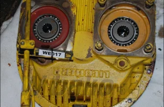 Pump reducer (distributor gear) Liebherr PVG200-222 9267093