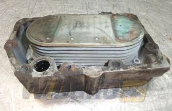 Oil radiator (cooler) John Deere 6068TF275 RE56690