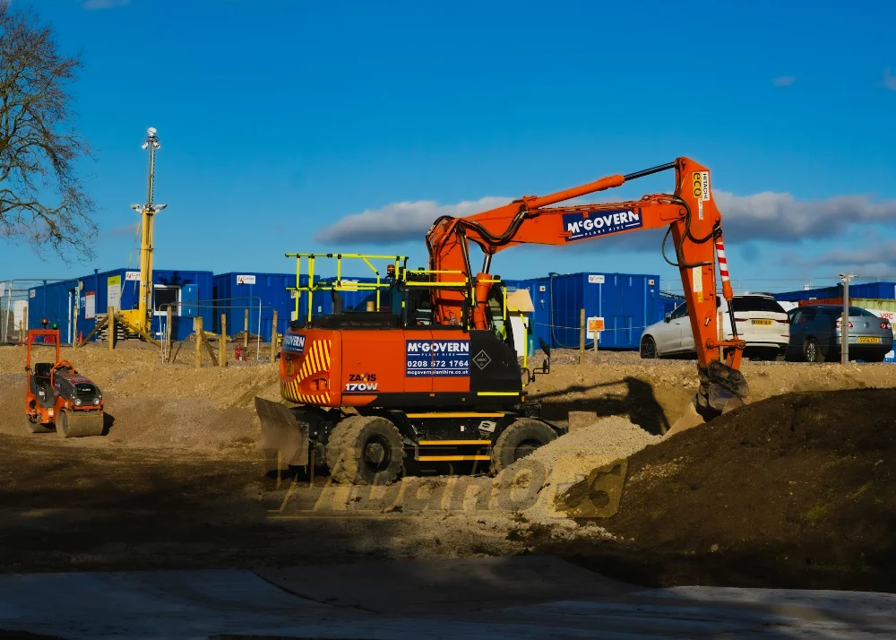 wheel excavator