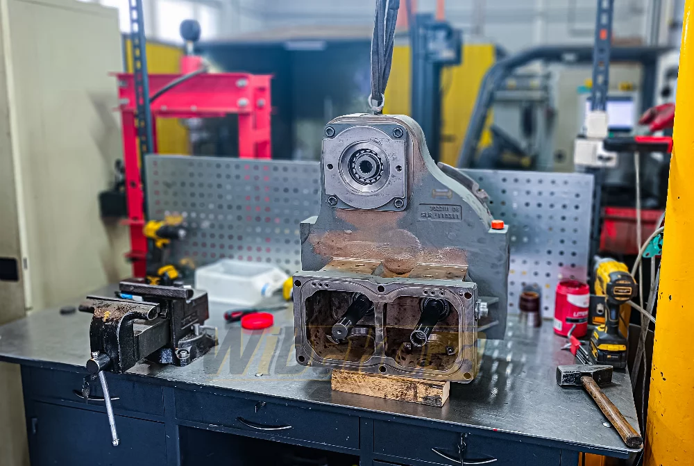DPVPO pump in the workshop