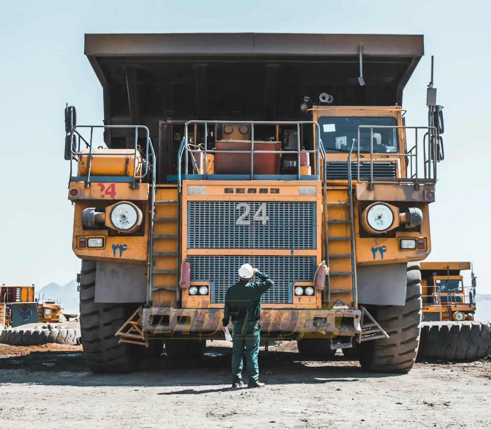 rigid frame dumper