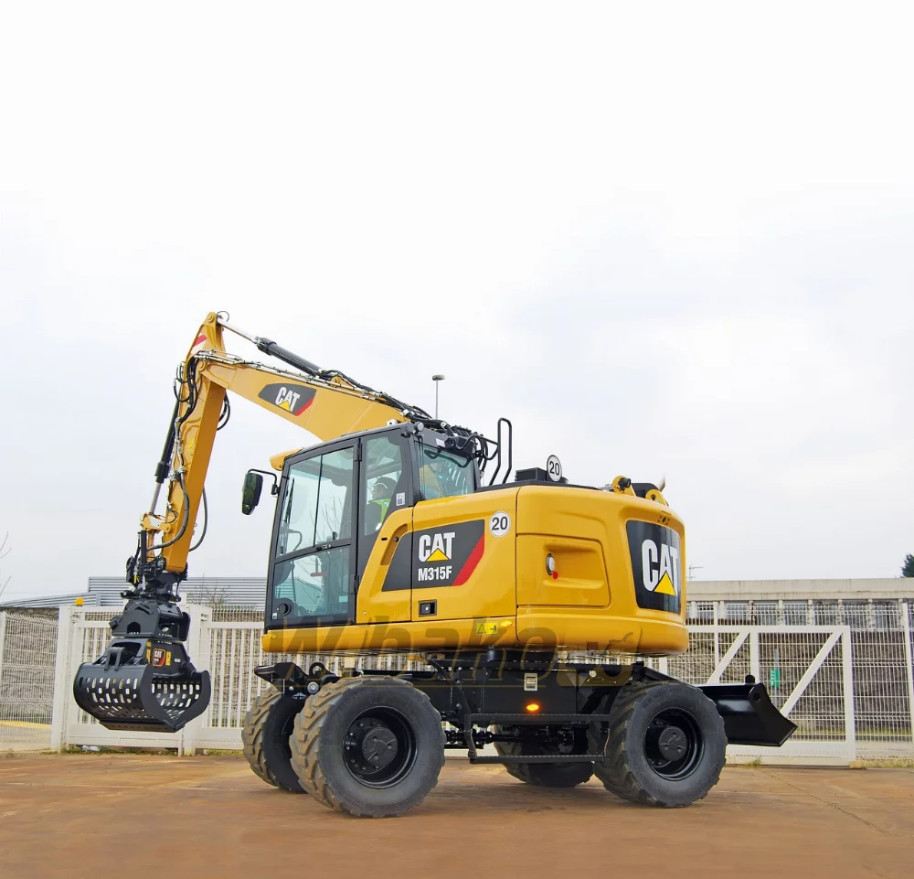 wheeled excavator