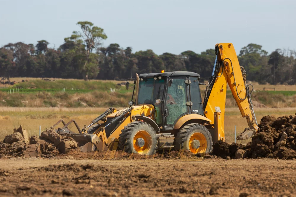 backhoe loader