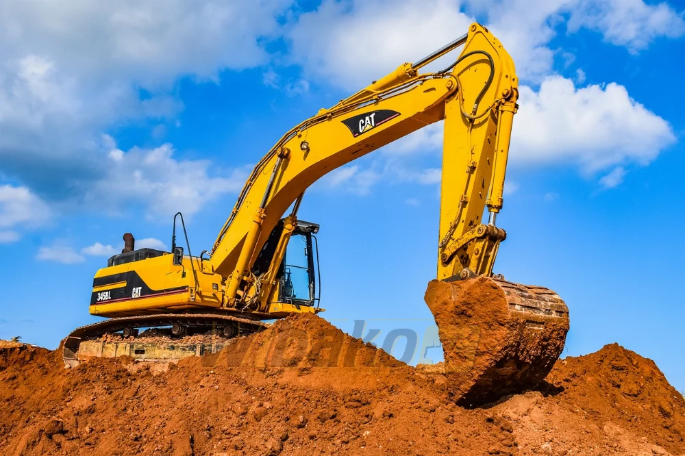 Cat excavator