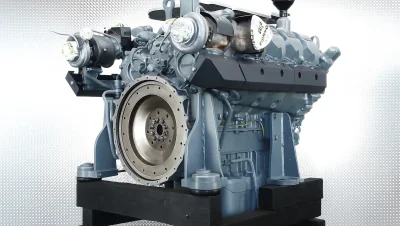Service and Repair of Liebherr D9508 Engine