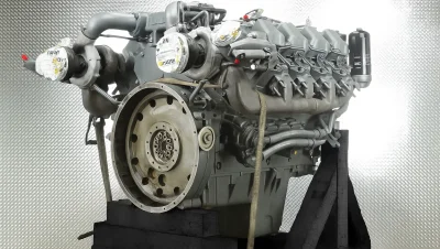 Reconstruction of the Liebherr D 9408 TI-E Engine in the LTM 1300/1 Crane