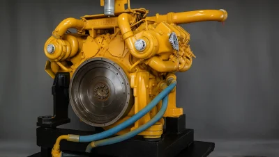 Repair of Liebherr D9406 Engine - Symptoms and Service