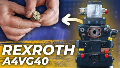 Pump for EVERYTHING from Excavators to Conveyors - Rexroth A4VG40