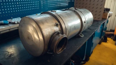 Cleaning and Regeneration of the DPF Filter in the Terex RT 90 Crane - Kojszówka