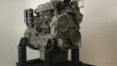 Engine Overhaul of LIEBHERR D924 T-E in LTM 1150-5.1 Crane