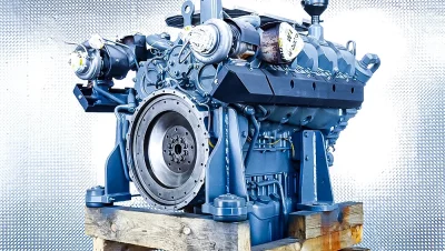 Liebherr D9508 A7 Engine Overhaul
