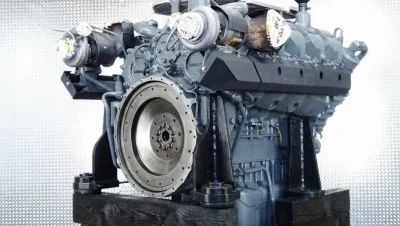 Engine Overhaul of D9508 A7 in LG 1750 Crane