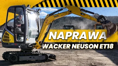 A new travel motor and another failure? Here's why – Wacker Neuson ET18