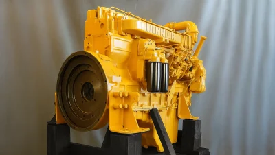 Reconstruction of the Liebherr D926 TI-E Engine in the LTM 1045-3.1 Crane