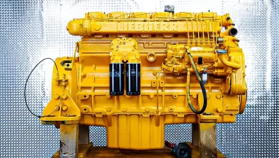 Liebherr D 906 TB Engine Overhaul