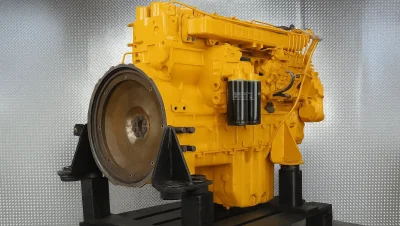 Repair of Liebherr D926 TI-E A4 Engine in Liebherr LTM 1400-7.1 Crane