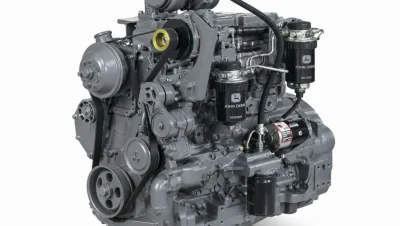 Reconstruction of the John Deere 4045HF285 Engine in the Gipo Giporec R 100 FDR Crusher