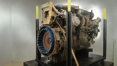 Service and Repair of Liebherr D846 Engine