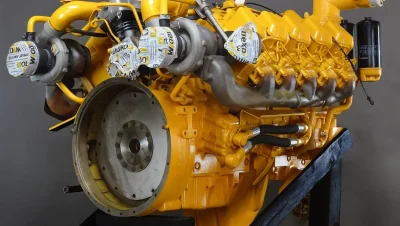 Renovation of the Liebherr D 9408 TI-E Engine in the LTM 1160/2 Crane