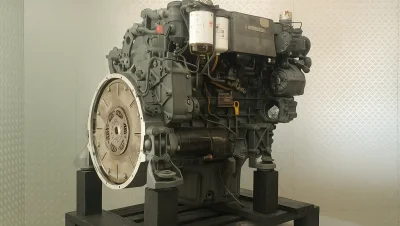 Repair of the Liebherr D926 TI Engine in the LTM 1040/1 Crane