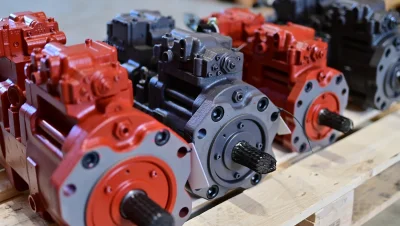 Kawasaki K5V - hydraulic pump service and regeneration