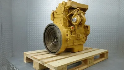 Overhaul of the Caterpillar 3054 Engine in the Caterpillar 416D Backhoe Loader
